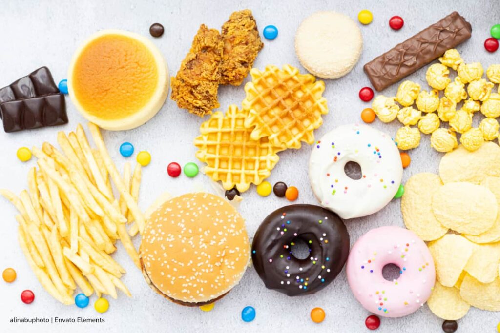 malos hábitos, Consumir alimentos ultraprocesados, Más Bienestar