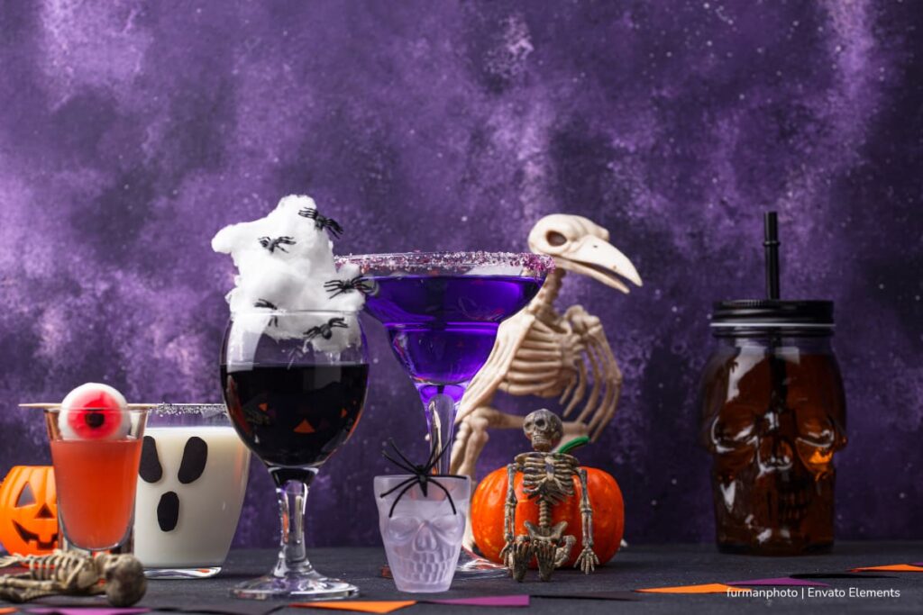 cócteles sin alcohol, Halloween, cócteles sin alcohol creativos para preparar, Más Colombia