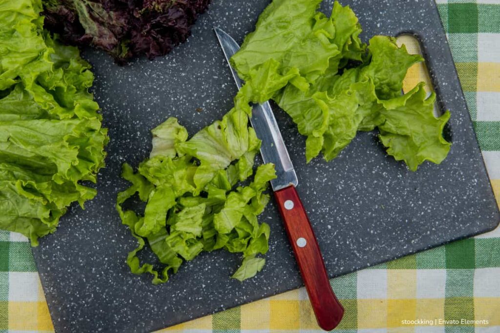 por qué la lechuga se daña tan rápido, es correcto cortar la lechuga con cuchillo o no, Más Bienestar