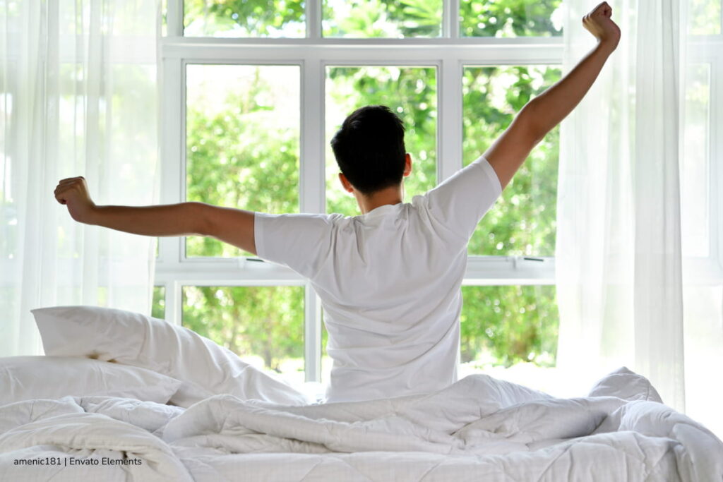 despertarse en la madrugada, dormir lo suficiente para tener energía suficiente, Más Bienestar